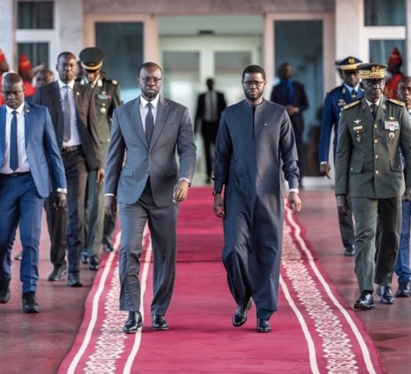 Bassirou Diomaye Faye en visite officielle en République du Congo