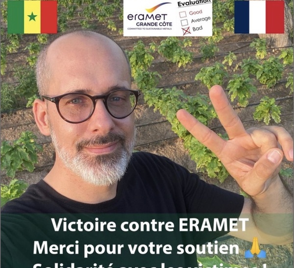 ERAMET perd son procès bâillon au Sénégal : Une victoire pour la liberté d'expression et la défense de l'environnement !