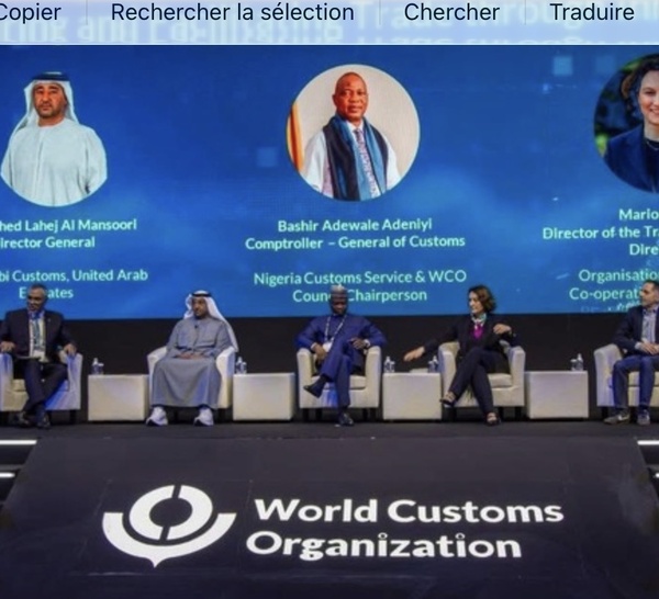 Coopération douanière internationale: Les Douanes sénégalaises présentes à la Conférence-Exposition de l’OMD à Abou Dhabi