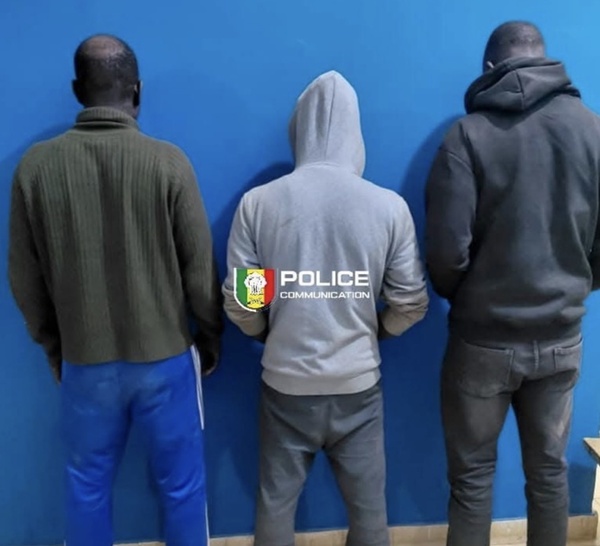 Jaxaay : Trois individus interpellés pour vol de matériaux de construction