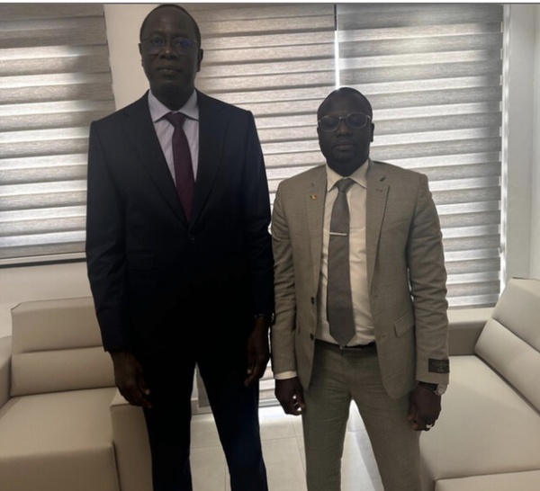 Audience : Cheikh Sène, Enseignant-Chercheur, reçu par le Ministre de l’Enseignement supérieur à l’Université Rose Dieng Campus France Sénégal