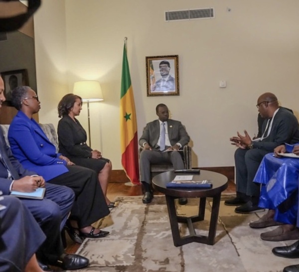 Sommet de l’UA : Ousmane Sonko multiplie les rencontres de haut niveau, pour renforcer la coopération internationale