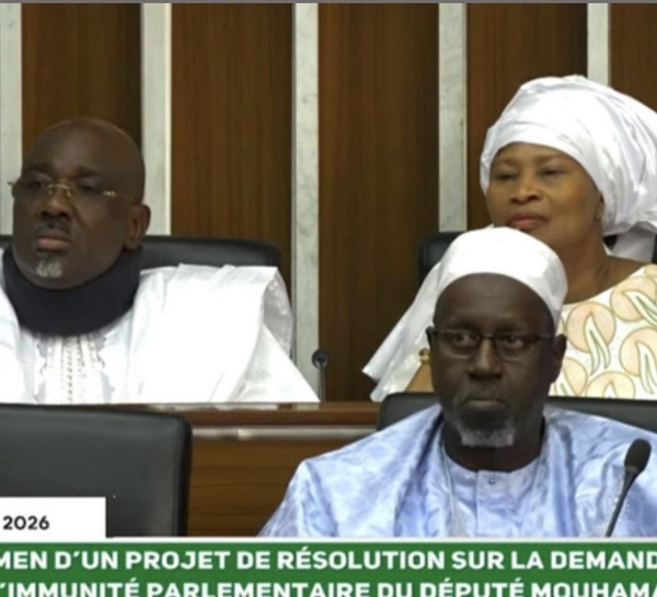 Assemblée nationale : L’immunité parlementaire de Mouhamadou Ngom dit Farba, levée