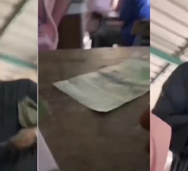 Distribution de 5000 Fcfa dans des écoles : L'homme "d'affaires" filmé en cachette (vidéo)