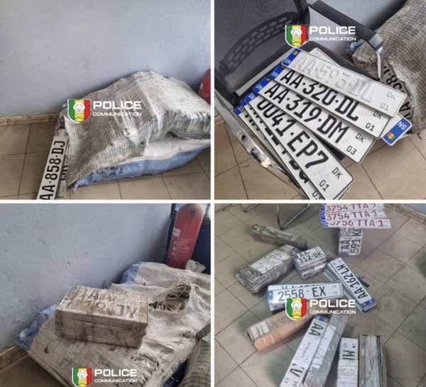 Un individu interpellé pour recel de matériel administratif et détention de plaques minéralogiques falsifiées