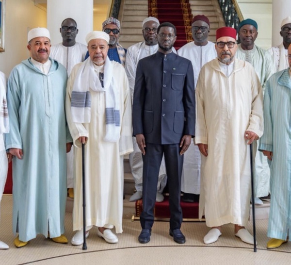 Audience : Le Président Bassirou Diomaye Faye a reçu une forte délégation chérifienne du Royaume du Maroc, ce mardi
