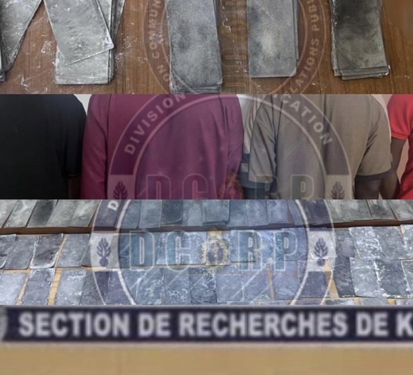 100 millions de FCFA en faux billets saisis : 4 trafiquants, dont 2 étrangers, arrêtés par la SR de Kaolack