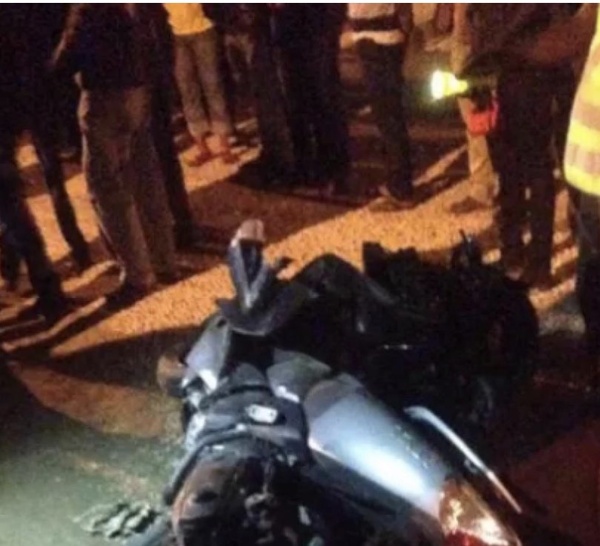 Touba Mouride : Un retour de condoléances vire au drame pour un couple à moto