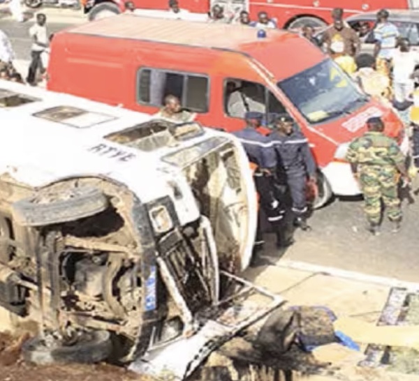 Tambacounda : le bilan de l’accident s’alourdit, 7 morts dénombrés