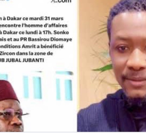 Grave révélation de Tange Madiambal démasque la réunion secrète de Sonko et Amrit un Indien au Point