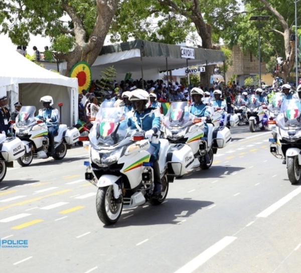 Thiès célèbre l’Indépendance et l’Olympisme : la Police nationale en démonstration