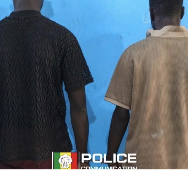 Trahis par les caméras : Les voleurs de batteries de Jaxaay et Niacourab tombent dans les filets de la police