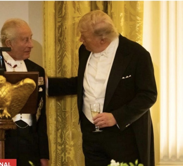 Sans nous, vous parleriez français" : Charles III raille Trump au dîner d'État de la Maison Blanche