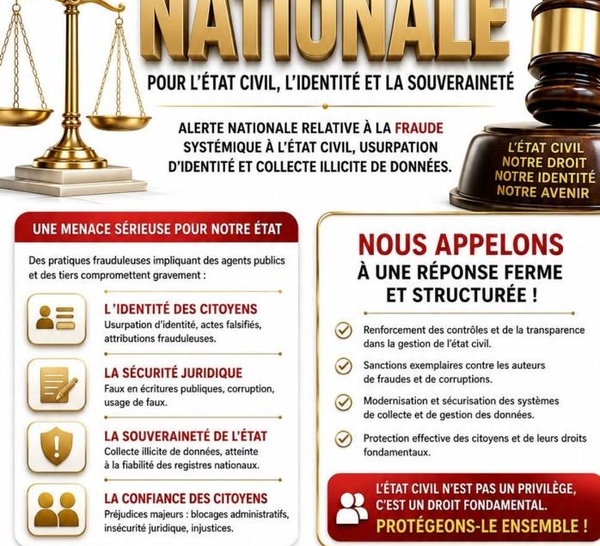 Alerte nationale de Justice Sans Frontiére