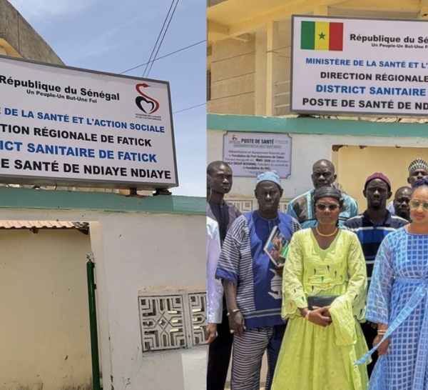 Ndiaye Ndiaye : la Fondation du PAD investit 4,5 millions de FCFA dans la réhabilitation du centre de santé