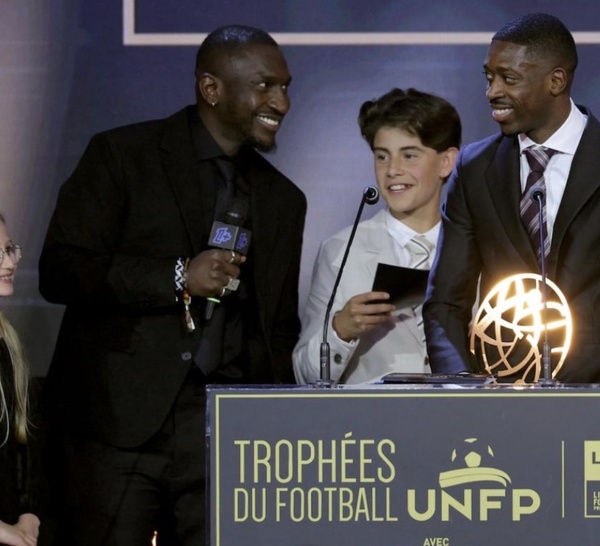 Trophées UNFP : Ousmane Dembélé de nouveau élu Meilleur joueur de Ligue 1