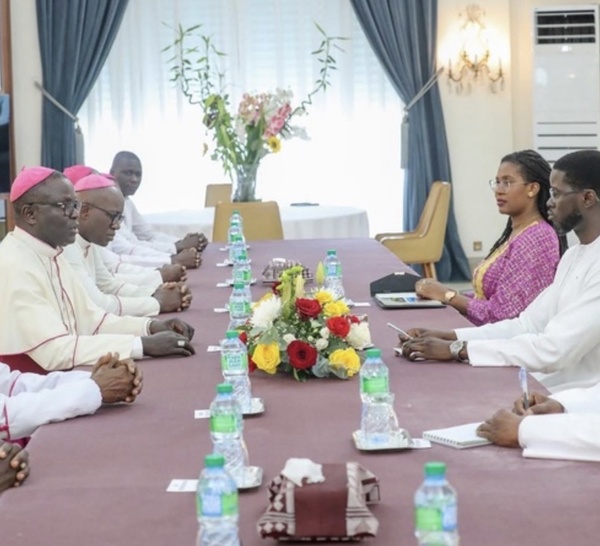 Au Palais, le chef de l’État reçoit les responsables de l’Église catholique du Sénégal