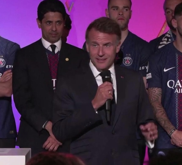 Foot: Macron juge "inqualifiables" les violences qui ont suivi à Paris la victoire du PSG