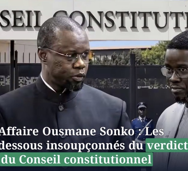 ​*RÉVISION DE LA CONSTITUTION : UNE QUESTION RESTE SANS RÉPONSE.Par Me El Hamath Thiam JSF