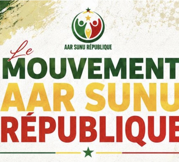 Révision constitutionnelle : Création du mouvement « Aar Sunu République » par l'opposition et la société civile