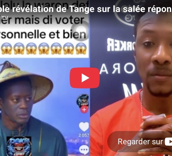 Terrible révélation de Tange sur la salée réponse de Arona Niang chroniqueur à Sonko sur l’abrogation amnistie