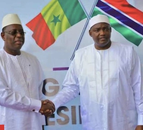 Il nous a apporté son soutien total..." : Les mots de Macky Sall en Gambie