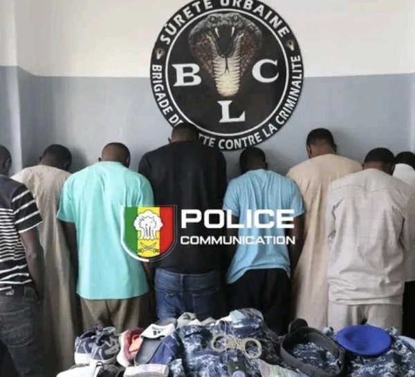 Braquage à Fann-Hock : Faux policiers, 50 millions emportés et séquestration sur la VDN, la Sûreté Urbaine neutralise un gang de 9 individus