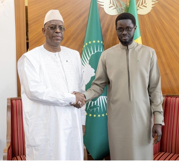 Macky Sall remercie le président Bassirou Diomaye Faye