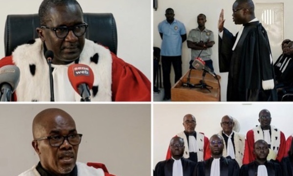 Cour d'appel de Thiès : six nouveaux magistrats entrent en fonction après leur prestation de serment
