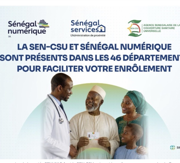 Le numérique au service de la santé : SENUM S.A. et la SEN-CSU unissent leurs forces pour rapprocher la Couverture Sanitaire Universelle des citoyens