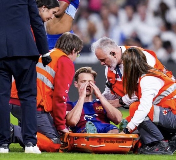 Barça : grave blessure pour Frenkie de Jong