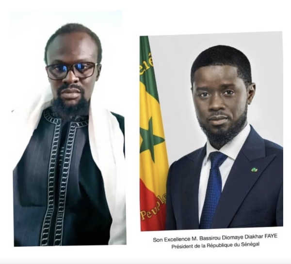 Lettre ouverte de Serigne Fallou Lo Touba Sam à son Excéllence Bassirou Diomaye Faye Président de la république