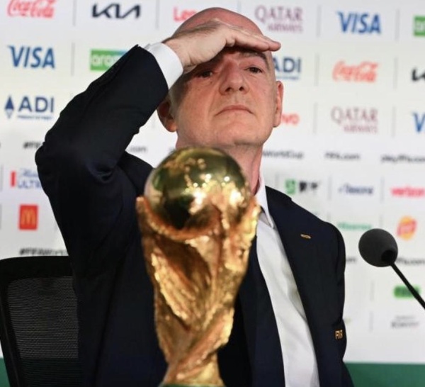 Fifa: la fédération galloise retire son soutien à la réélection du président Infantino
