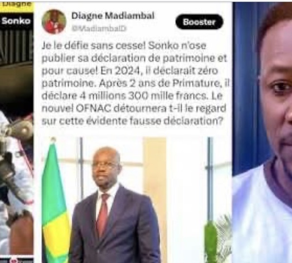Surprenante révélation de Tange Société Ndiaye journaliste avertit Sonko sur la menace de Madiambal