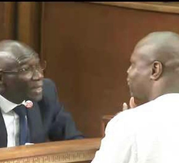 Assemblée nationale : le ministre de la Justice, Me Moussa Sarr répond à Guy Marius Sagna