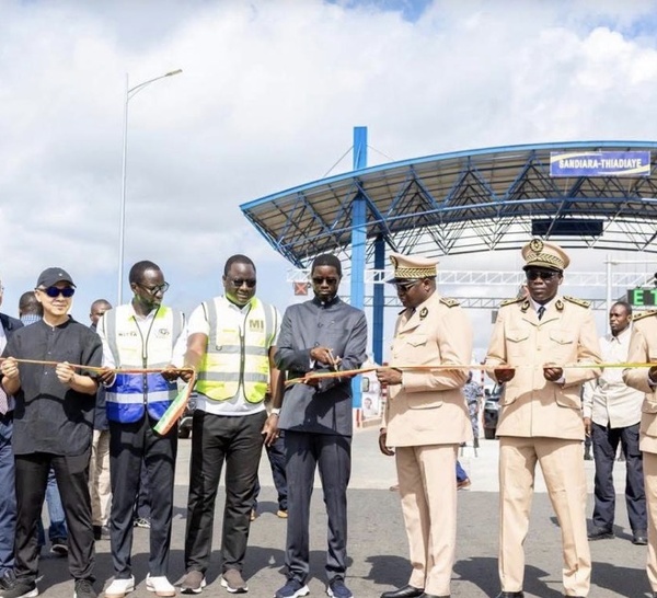 Thiadiaye : l'autoroute à péage Mbour-Fatick-Kaolack officiellement inaugurée