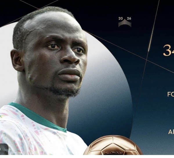 Ballon d'Or 2026 : Sadio Mané officiellement parmi les 30 nommés