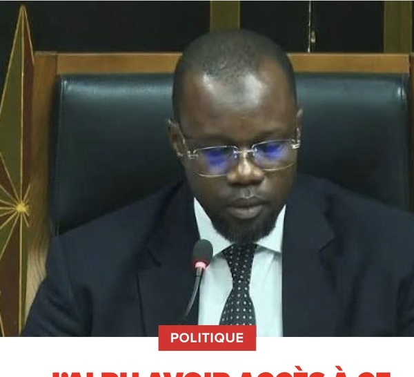 J’ai pu avoir accès à ce mémorandum...» : La petite révélation de Sonko à Al Aminou Lô
