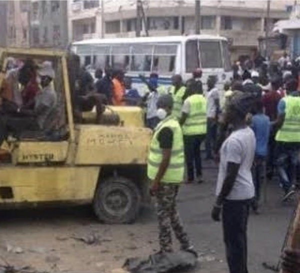 Dakar Plateau: affrontements entre agents municipaux et transporteurs, onze interpellations
