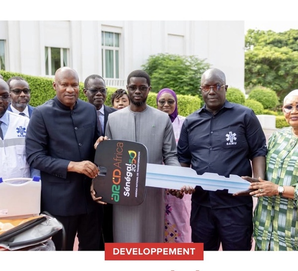 Quand l’expertise sénégalaise roule pour la République : ACD au cœur des 153 ambulances