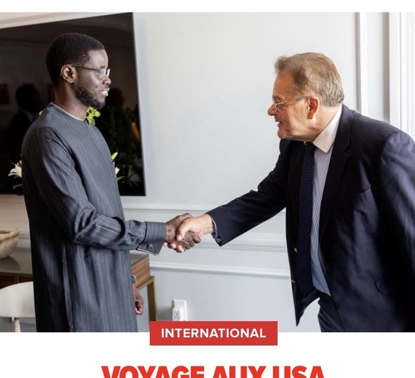 Voyage aux USA : Le Pr. Diomaye décroche une première promesse d’investissement de 300 millions de dollars
