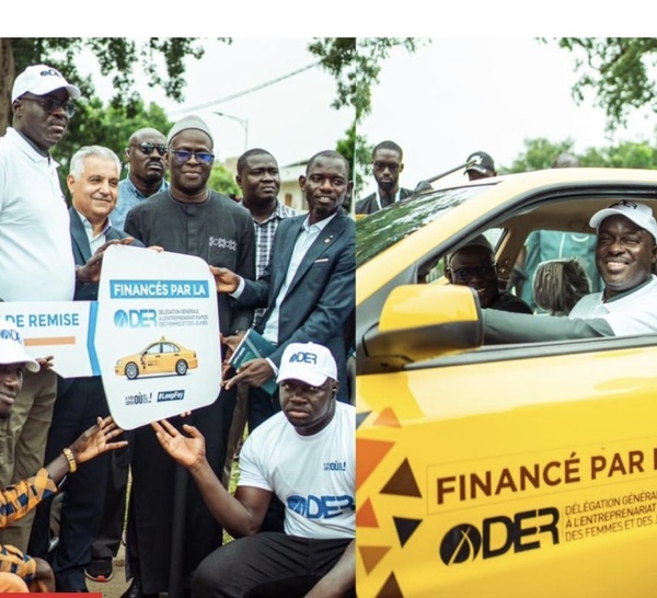 Thiès - Financement de la DER/FJ : 11 nouveaux taxis pour renforcer le transport à l'AIBD