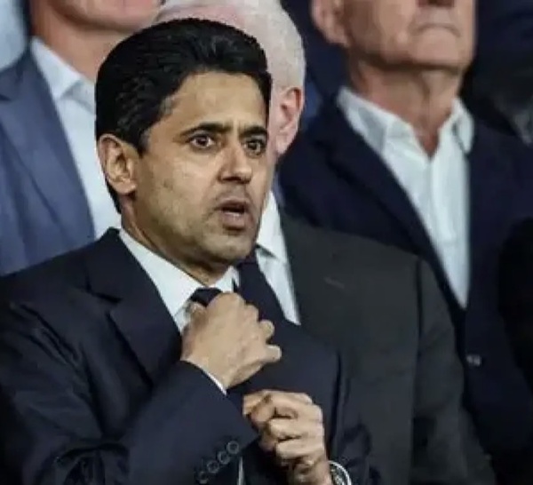 Droits télé : Le président du PSG Nasser al-Khelaïfi visé en France par une enquête pour prise illégale d'intérêts