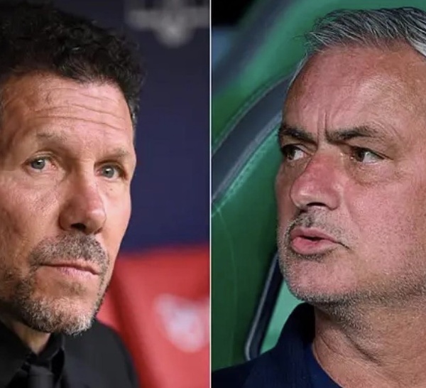 Derby madrilène : Simeone tacle Mourinho après les critiques contre l’arbitre