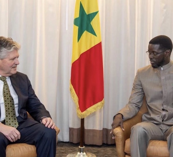 Projet GTA : Le Pr Diomaye Faye fixe les perspectives au patron de Kosmos Energy
