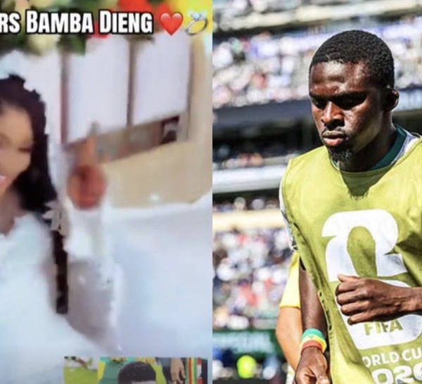 Carnet blanc : l’international sénégalais Bamba Dieng s’est marié en toute discrétion