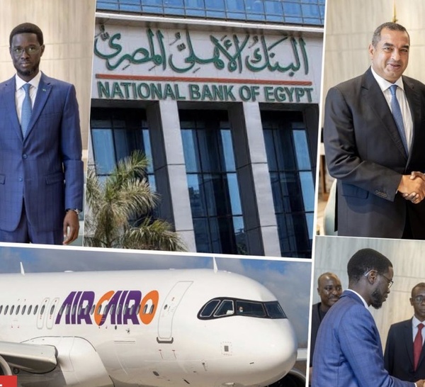 Nouvelle banque, éolien, aviation…: Les contacts éminemment économiques du Pr. Diomaye en Egypte