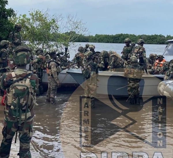 Karones : Une opération interarmées permet de découvrir plusieurs champs de chanvre indien