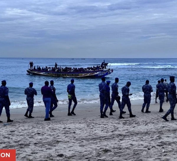 Gambie : coincée dans des eaux boueuses, une pirogue transportant 111 migrants, dont 15 Sénégalais, secourue à Aljamdu