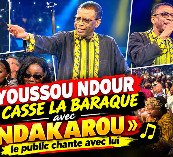 🔴Bercy Accor Aréna Youssou Ndour casse encore la baraque avec « NDAKAROU » le public chante avec lui